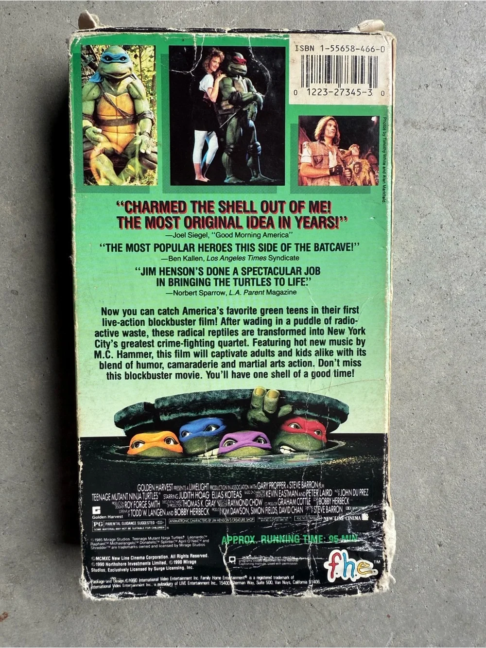 : The Movie VHS Tape - Black